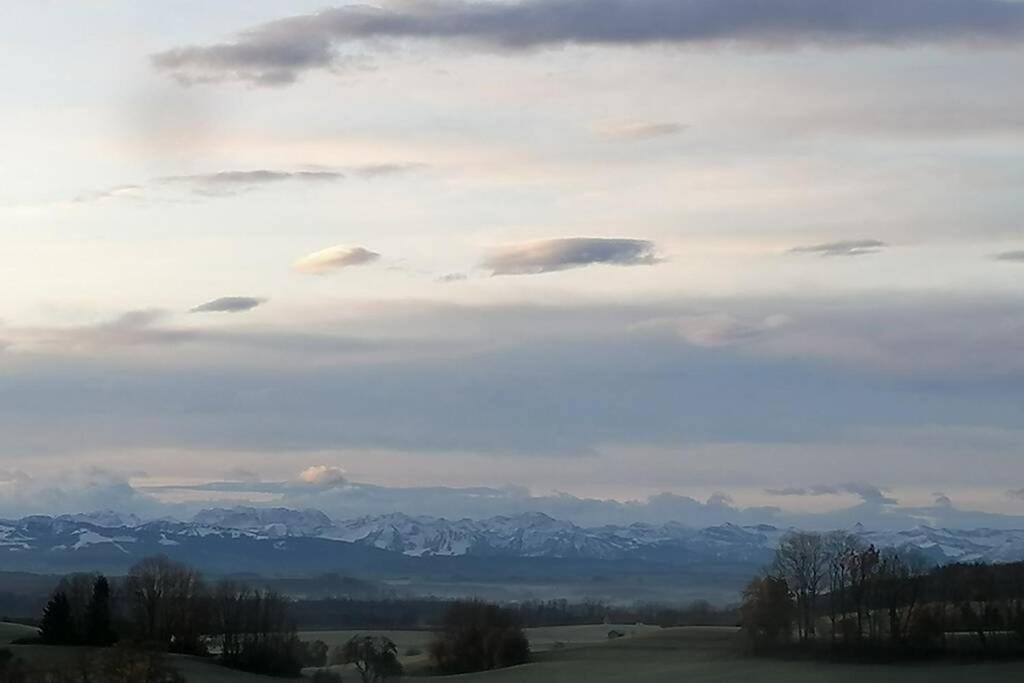 5Sterne Ferienwohnung Im Fachwerk Mit Bergblick In Alleinlage Und Grossem Garten, Infrarotkabine Humberg Esterno foto