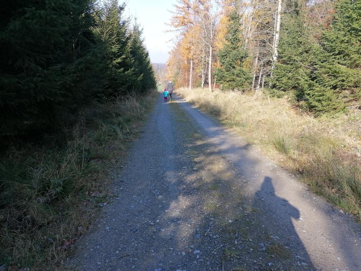 5Sterne Ferienwohnung Im Fachwerk Mit Bergblick In Alleinlage Und Grossem Garten, Infrarotkabine Humberg Esterno foto