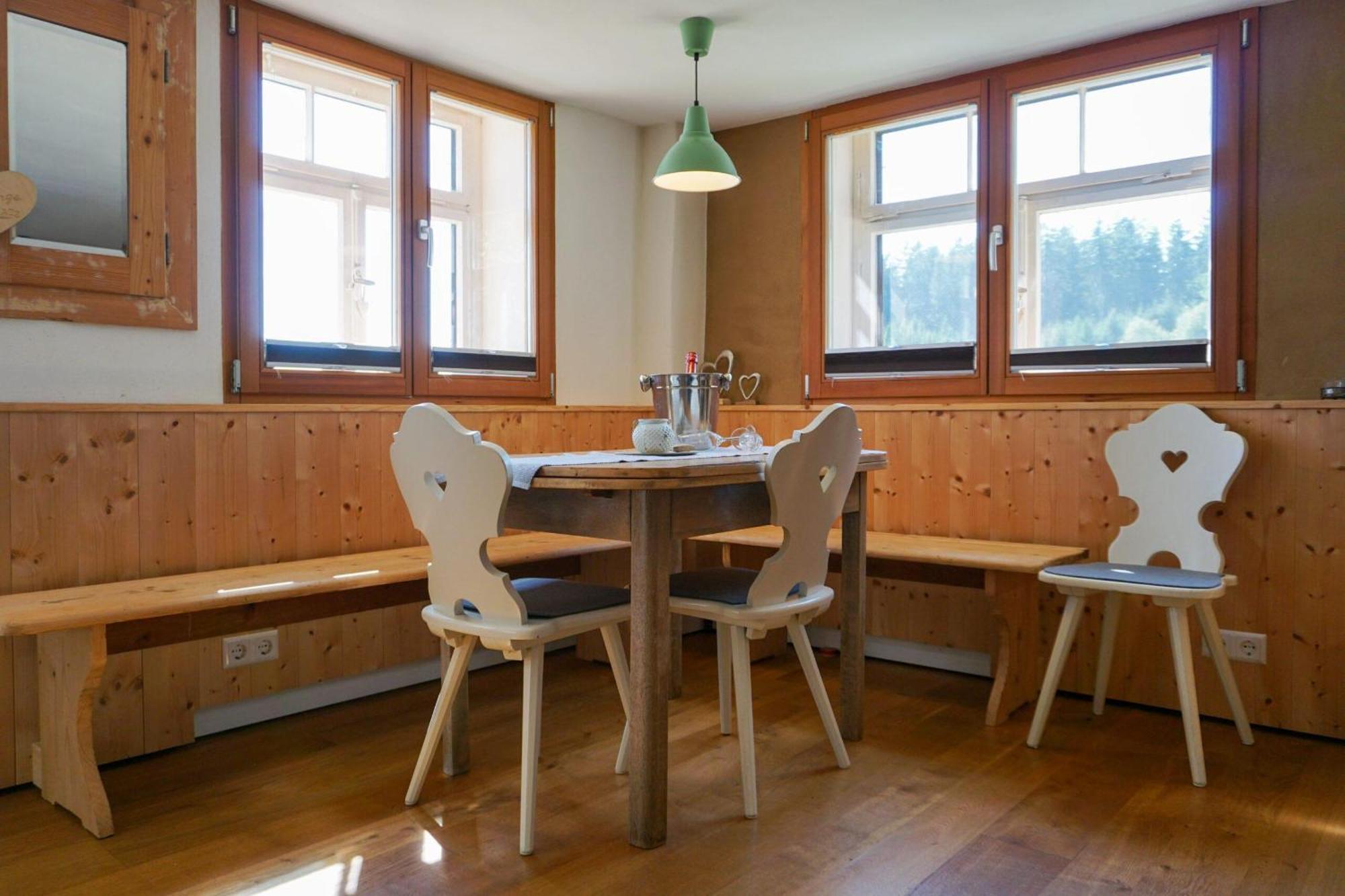 5Sterne Ferienwohnung Im Fachwerk Mit Bergblick In Alleinlage Und Grossem Garten, Infrarotkabine Humberg Esterno foto