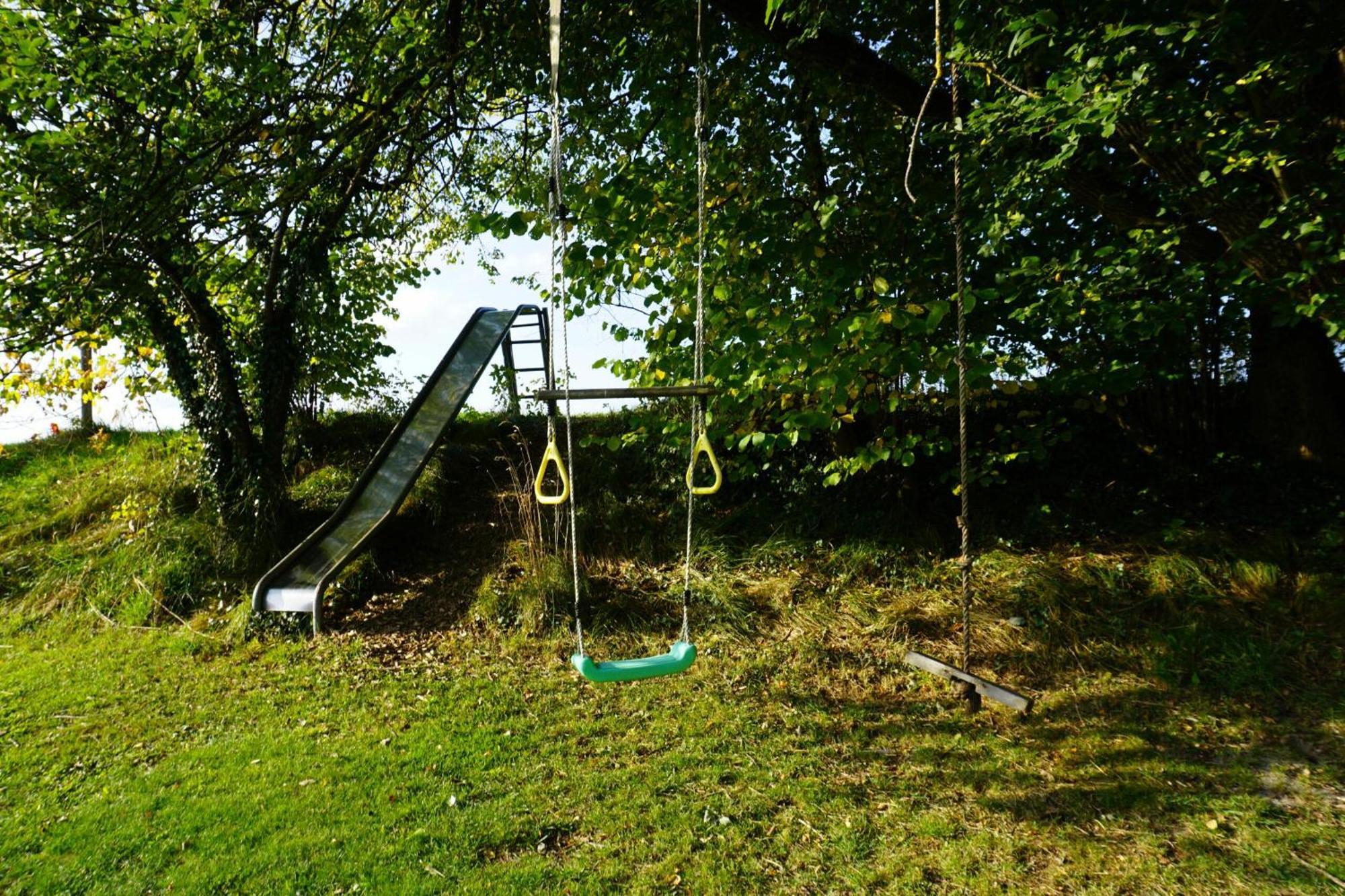 5Sterne Ferienwohnung Im Fachwerk Mit Bergblick In Alleinlage Und Grossem Garten, Infrarotkabine Humberg Esterno foto