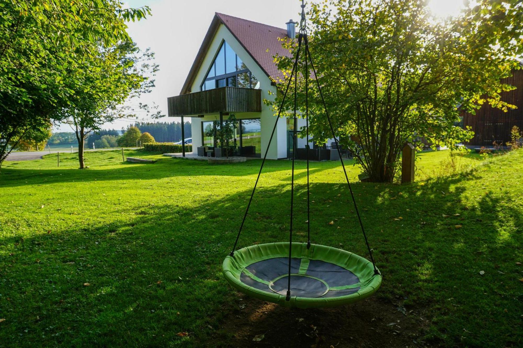 5Sterne Ferienwohnung Im Fachwerk Mit Bergblick In Alleinlage Und Grossem Garten, Infrarotkabine Humberg Esterno foto